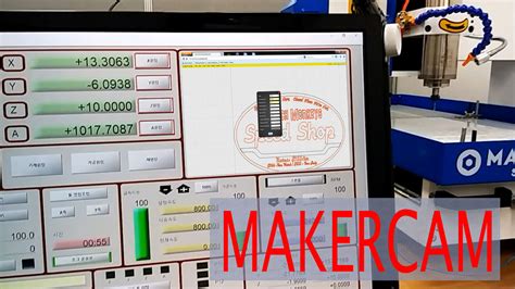 오픈소프트웨어 2.5D CNC 메이커캠 강의 .